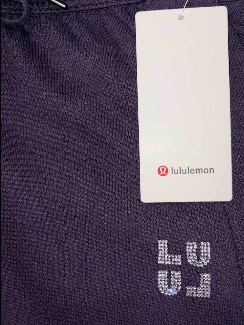 NWT LULULEMON MEDIUM SCUBA MID RISE WIDE LEG PANT*JEWELED ATOMIC PURPLE $118 - Picture 4 of 16